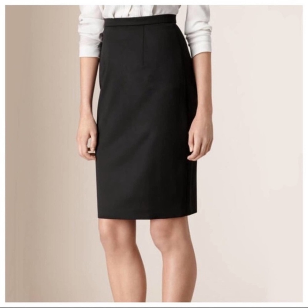 Vintage Burberry Pencil Skirt